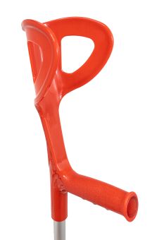Костыль с опорой под локоть,U Matrix (красный)